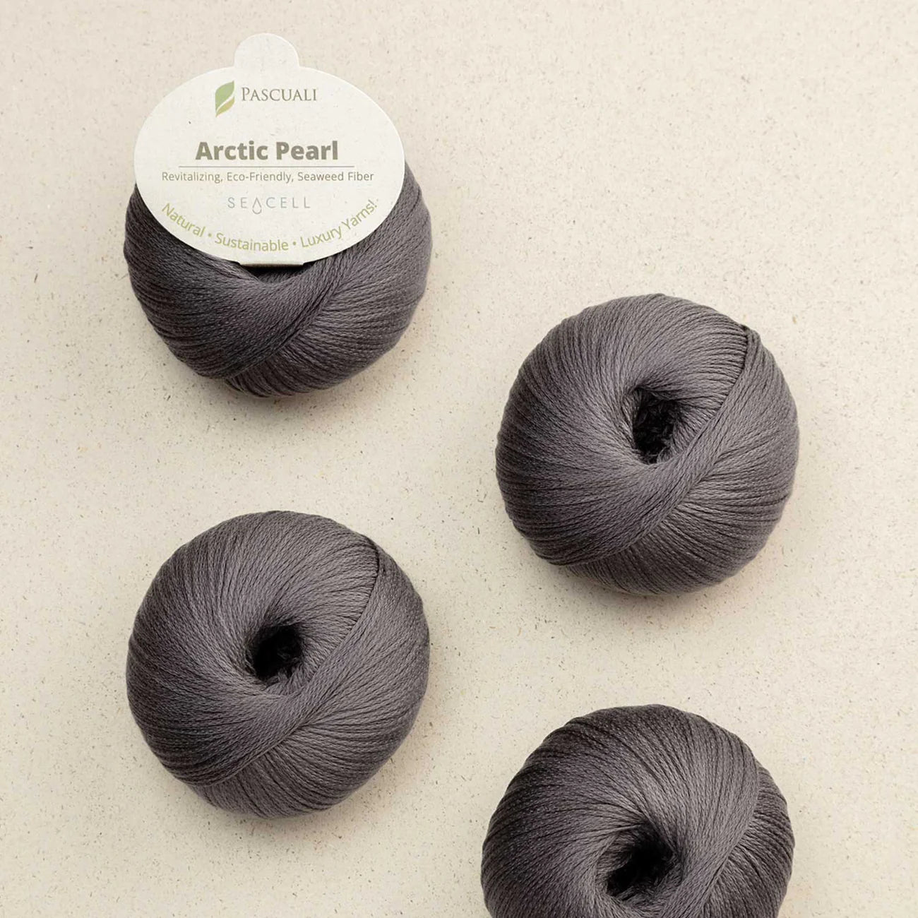 Pascuali Pascuali Arctic Pearl Yarn Soft Fine Wool for Knitting or Crochet — view 17 · yarn