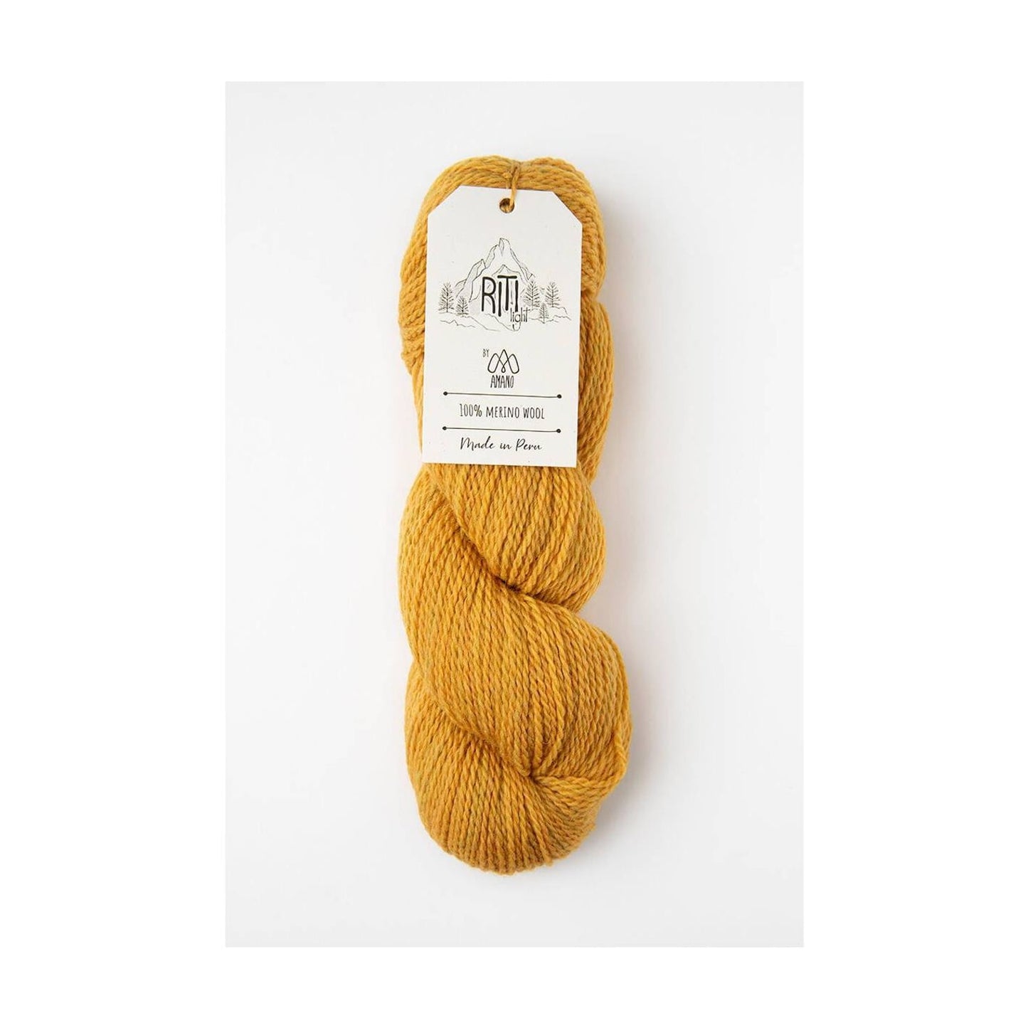Amano Riti Light Yarn 100% Merino Wool 2509 Golden Sun