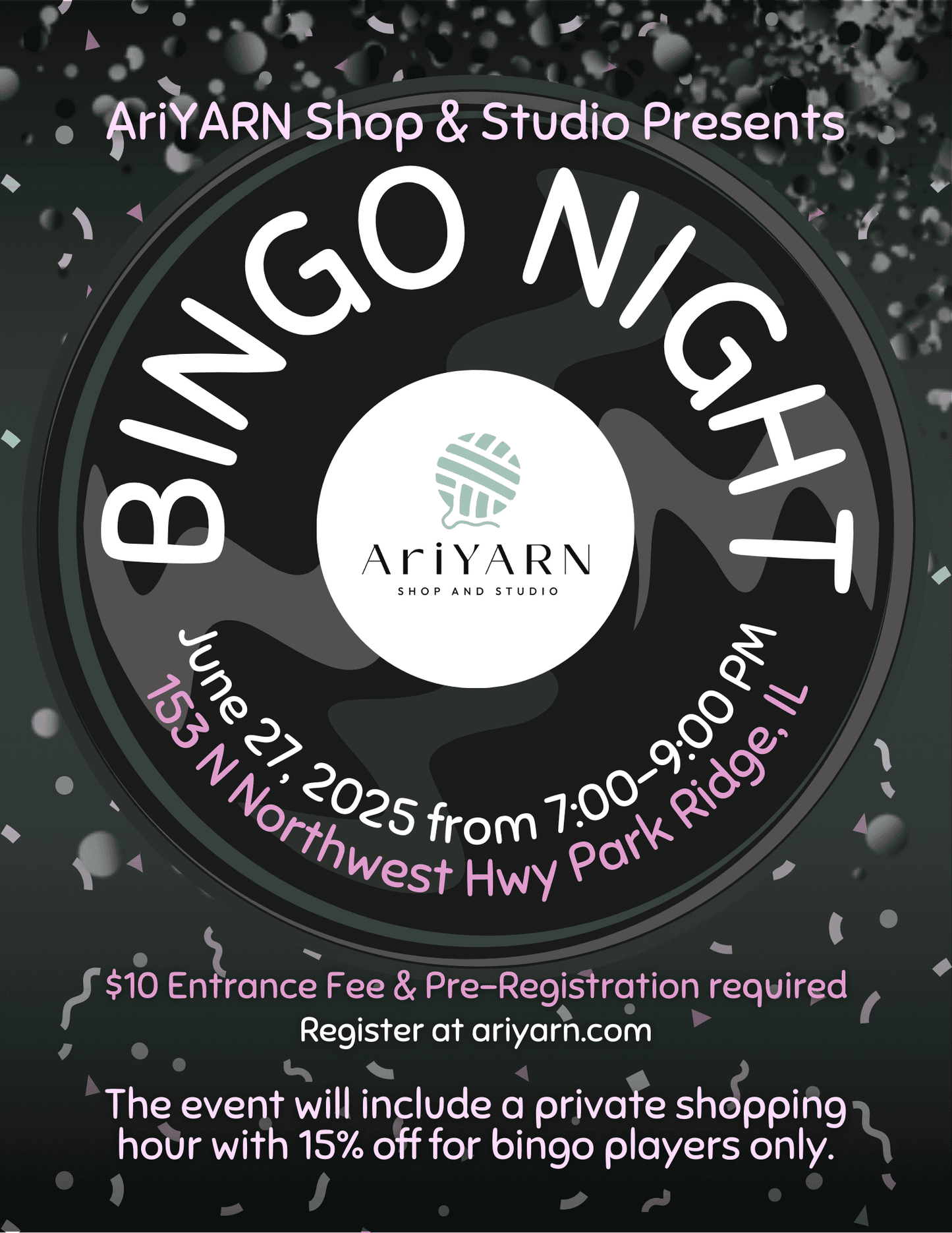 Bingo Night Participation Fee
