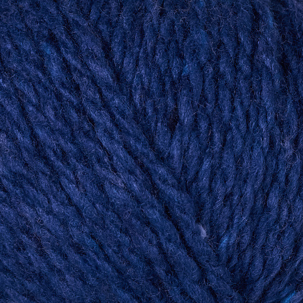 Berroco Millstone Tweed Yarn - Soft, Rustic Wool Blend 11124 Navy