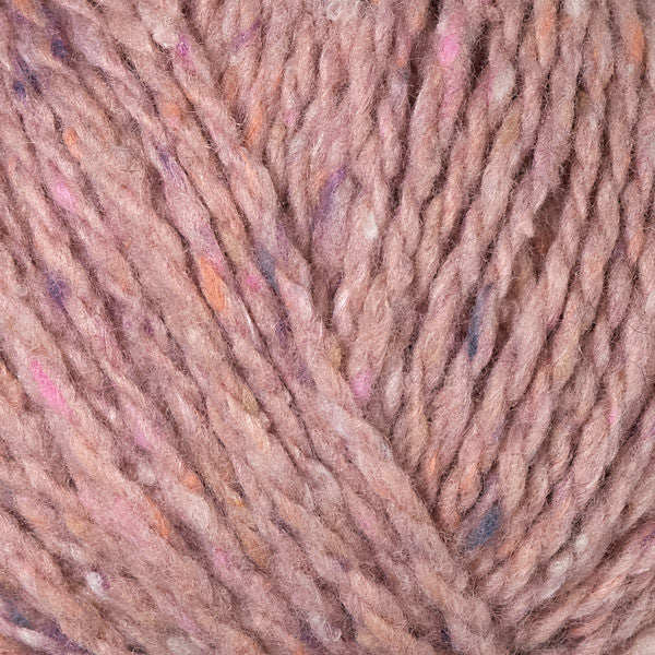 Berroco Millstone Tweed Yarn - Soft, Rustic Wool Blend 11119 Pink Lemonade
