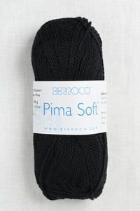 Berroco Pima Soft Yarn - Soft Cotton Blend Skein 4635 Midnight
