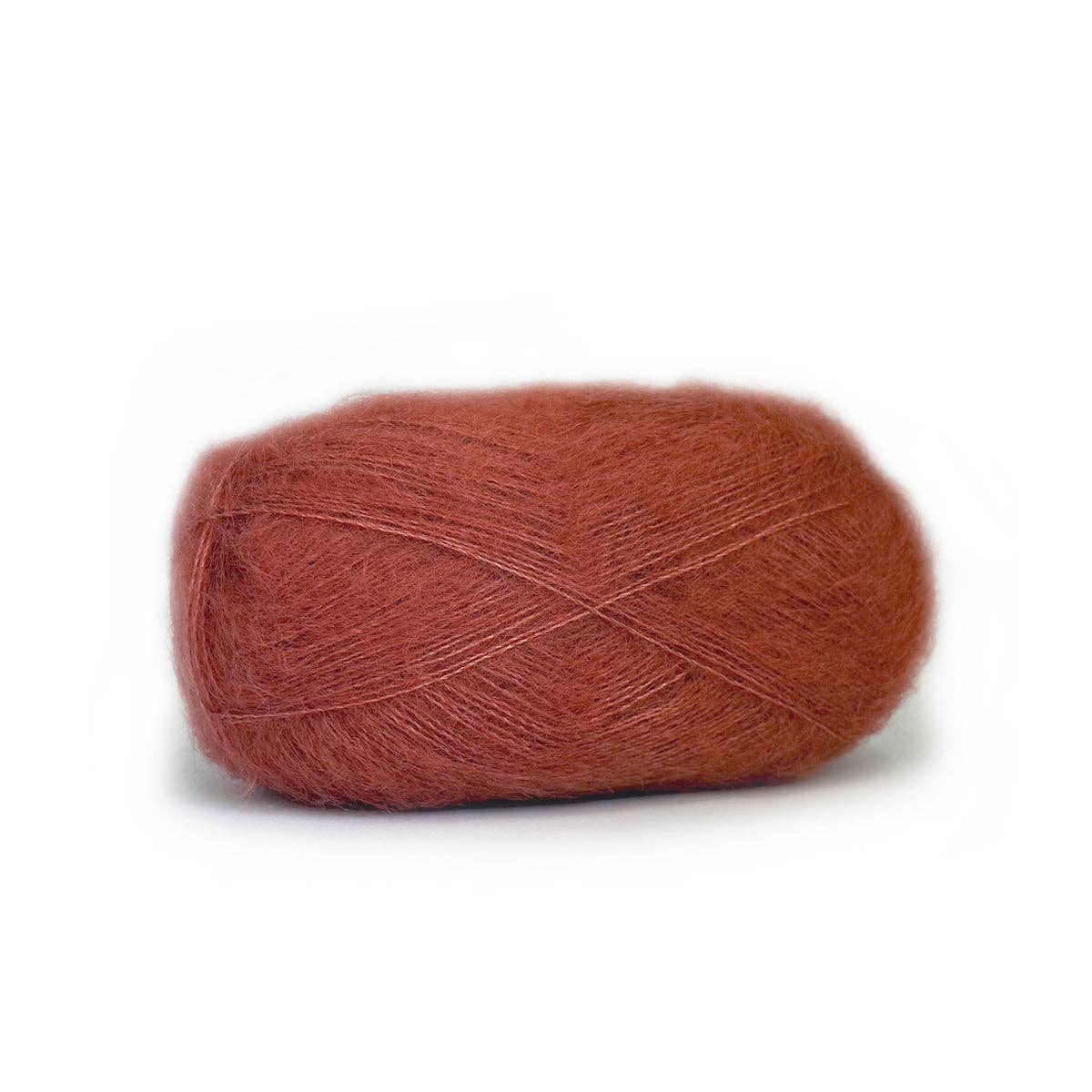 Kelbourne Woolens - Harmony: Laceweight kid mohair and silk yarn Terracotta