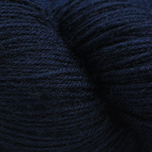 Cascade Yarns Heritage superwash merino wool in deep navy blue for knitting and crochet projects