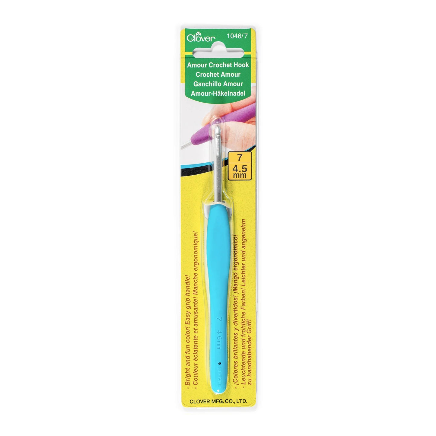 Clover Amour Crochet Hook 7 4.5mm