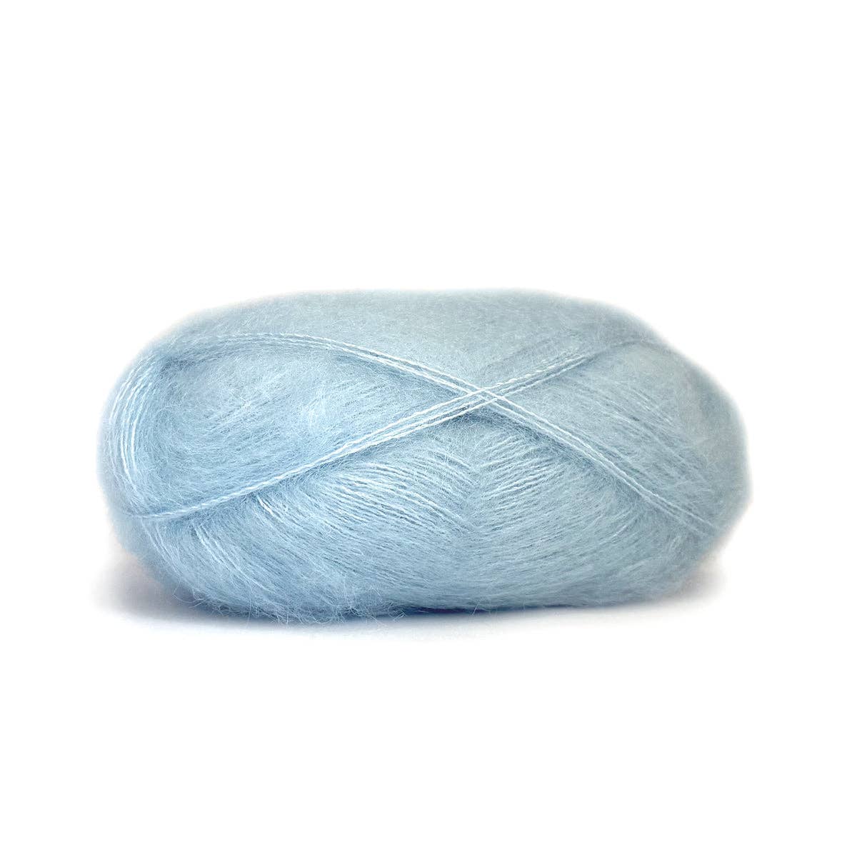 Kelbourne Woolens - Harmony: Laceweight kid mohair and silk yarn Ice Blue