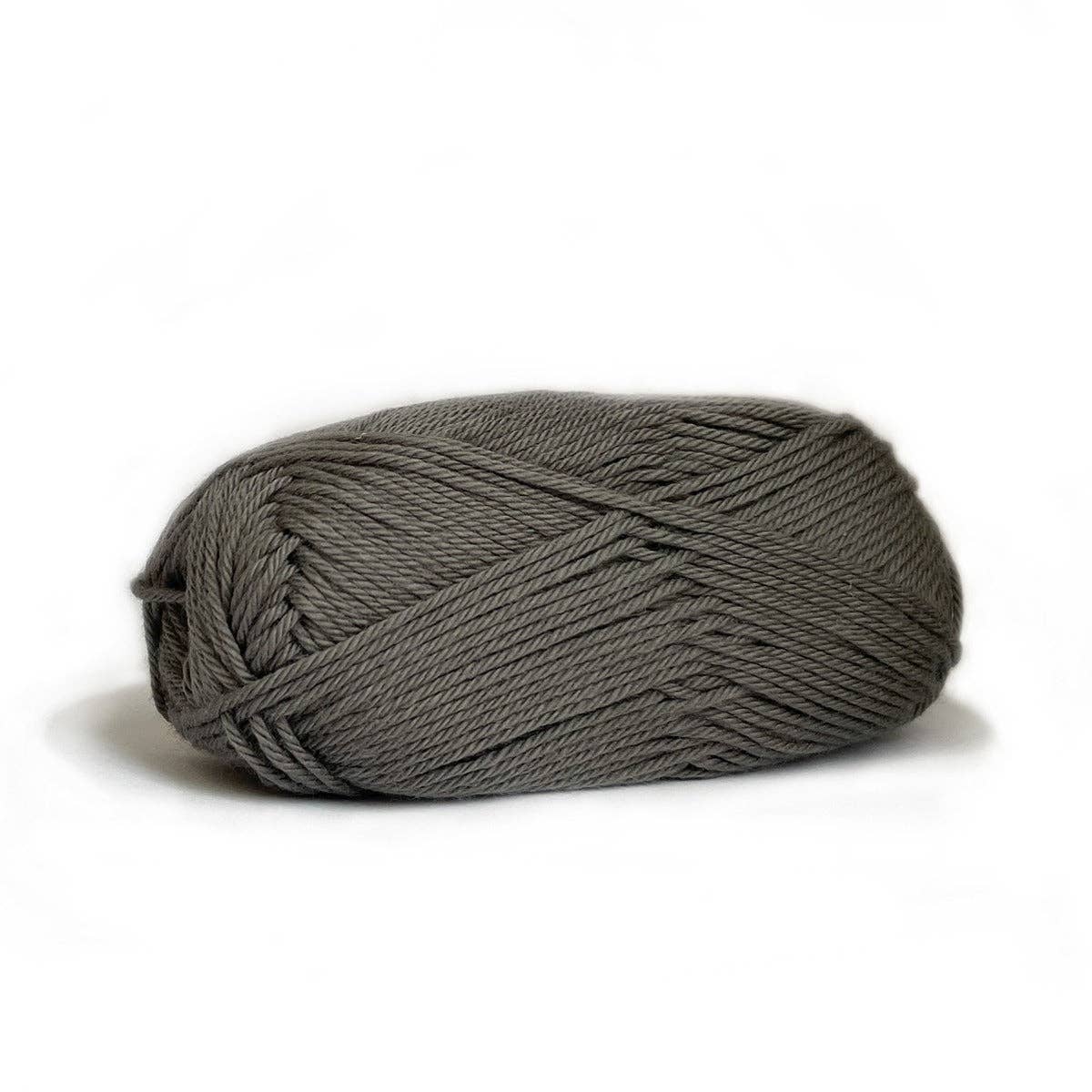 Kelbourne Woolens - Skipper: sport weight un-mercerized cotton yarn - Nearly Black