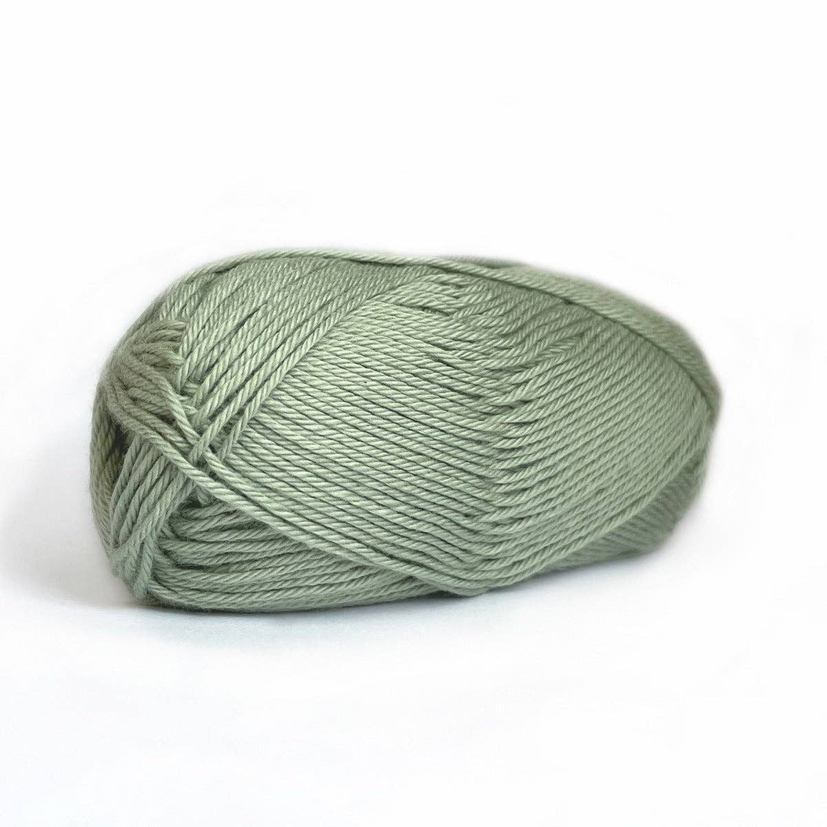 Kelbourne Woolens - Skipper: sport weight un-mercerized cotton yarn - Nearly Black