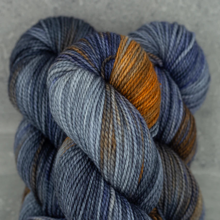 Madelinetosh Farm Twist Yarn – Soft Hand-Dyed Wool Antique Moonstone