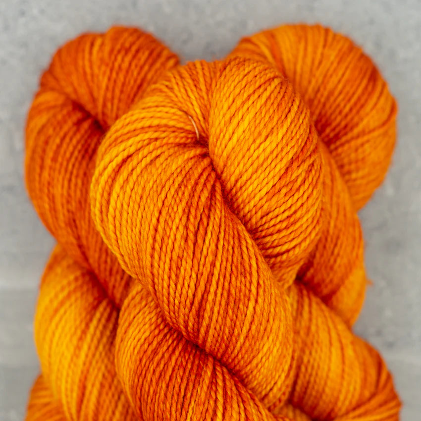Madelinetosh Farm Twist Yarn – Soft Hand-Dyed Wool Citrus