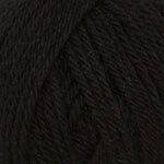 Plymouth Galway Wool Worsted Yarn - Soft & Durable Black