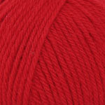 Plymouth Galway Wool Worsted Yarn - Soft & Durable True Red