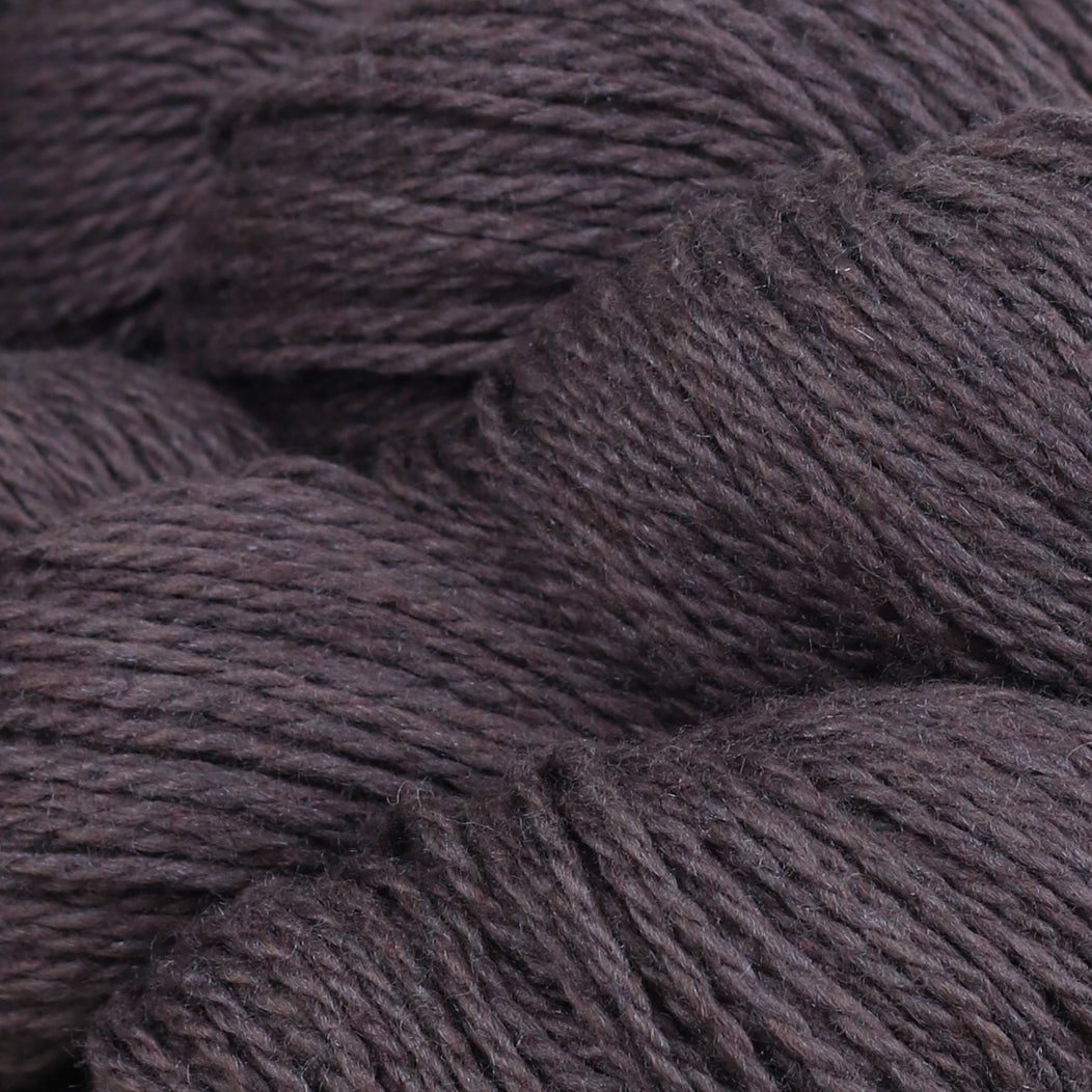The Fibre Co. Luma Yarn - Soft Lightweight Wool Blend Brinjal