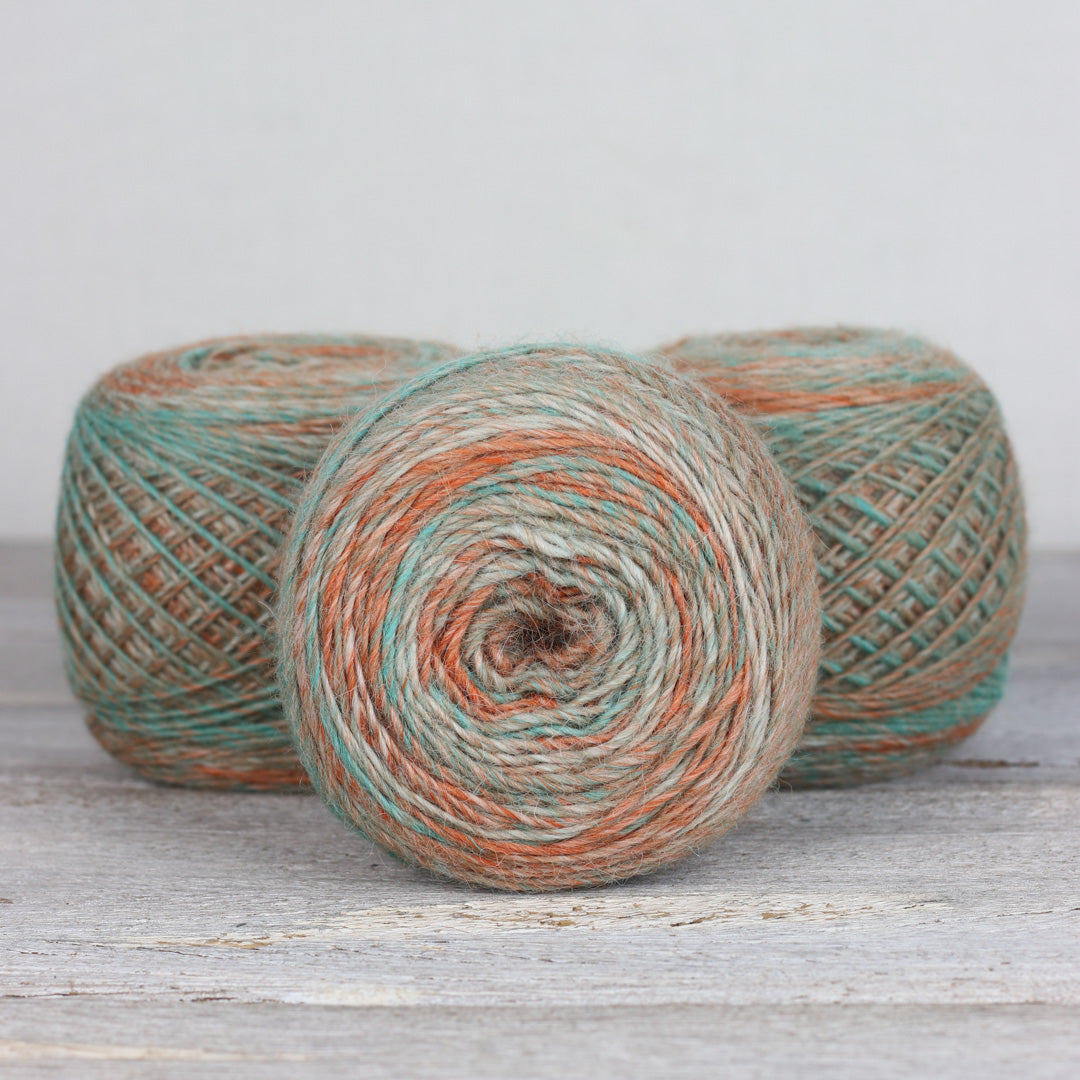 The Fibre Co. Transitions Yarn - Soft Hand-Dyed Wool Blend Stratum Shift
