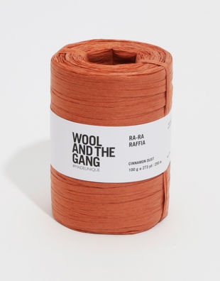 Wool and the Gang Ra-Ra-Raffia Cinnamon Dust