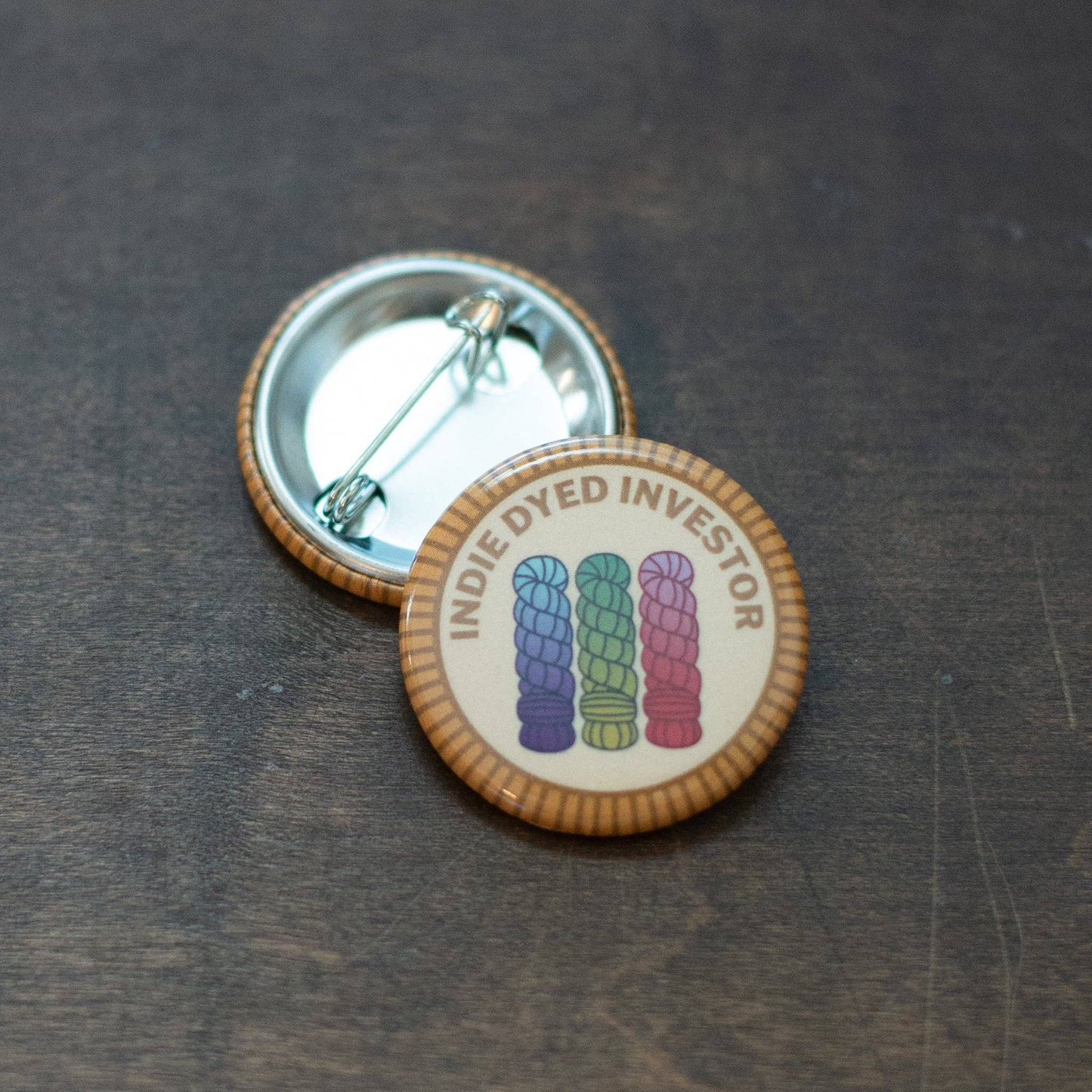 Camp Stitchwood - Indie Dyed Investor Merit Badge