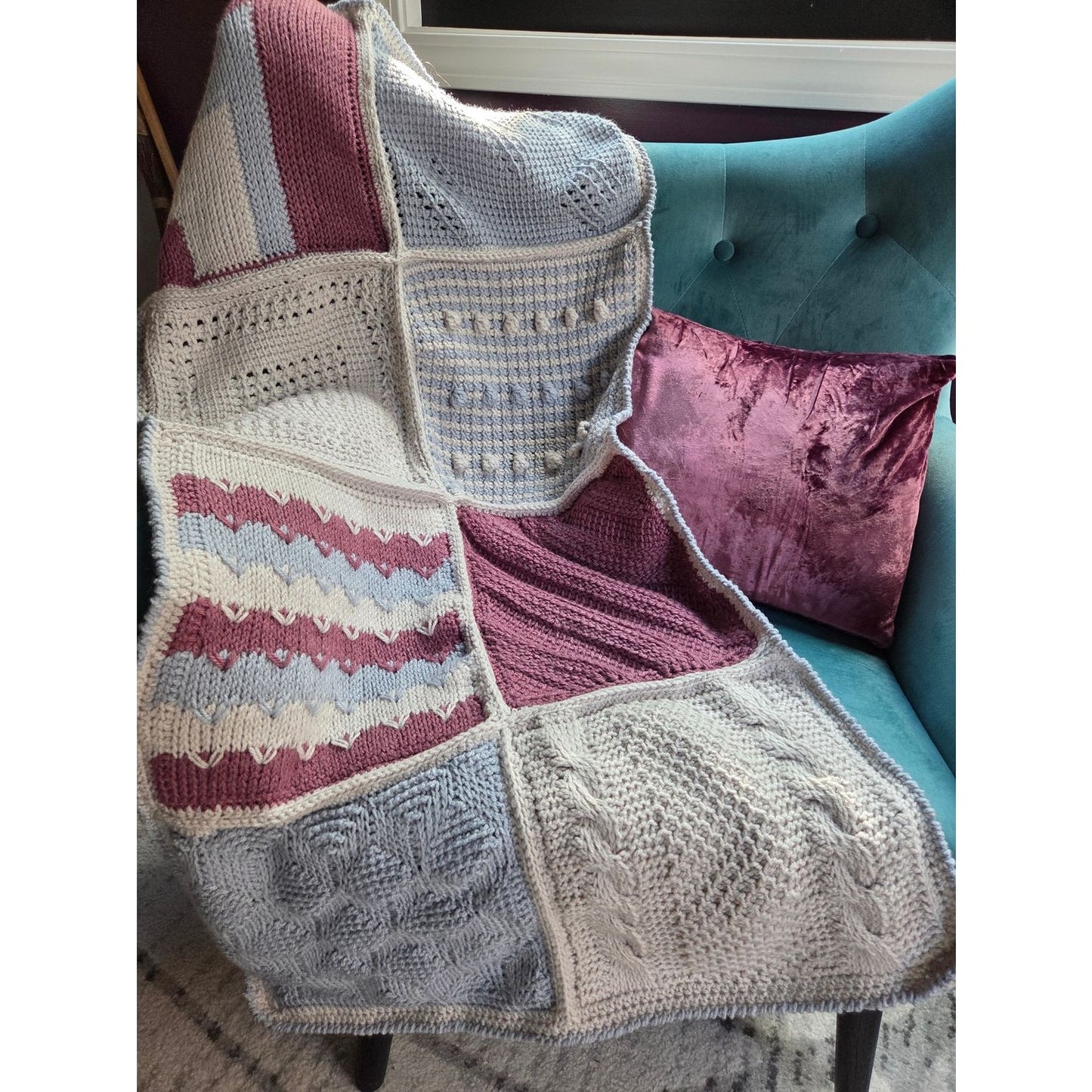 AriYARN Shop and Studio Tunisian Crochet Sampler Blanket | Sundays 3:30pm-5:00pm with Ariane · Class