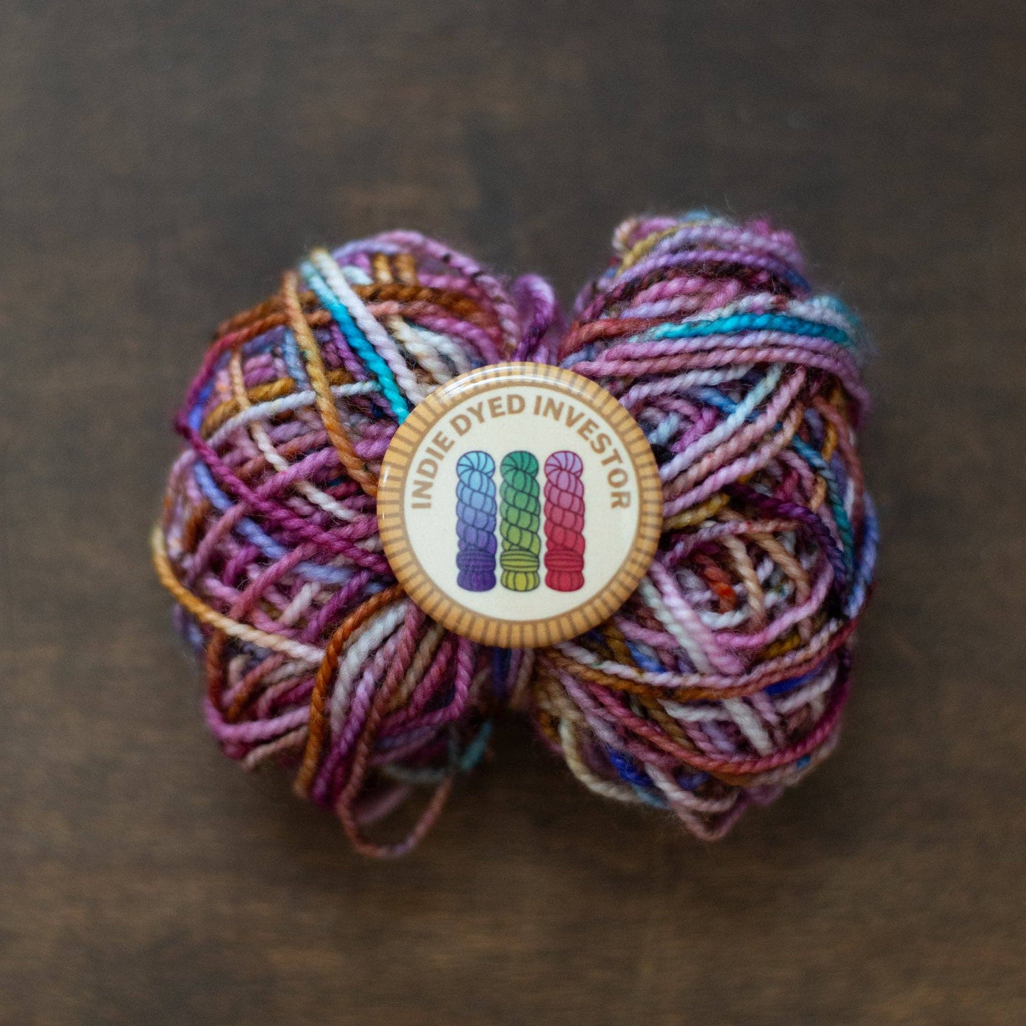 Camp Stitchwood - Indie Dyed Investor Merit Badge