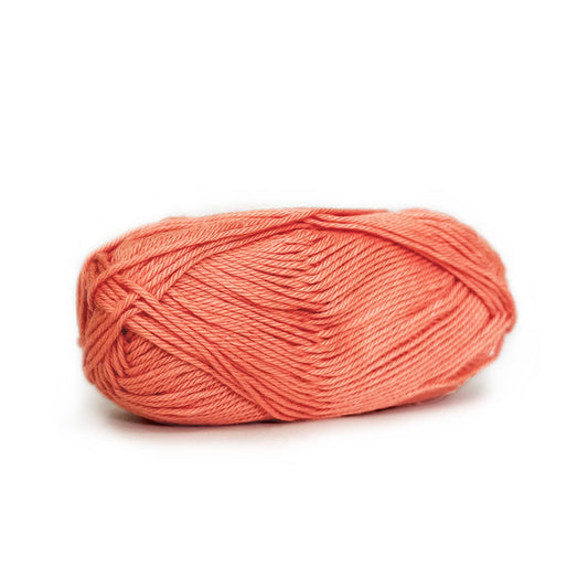 Kelbourne Woolens - Skipper: sport weight un-mercerized cotton yarn - Guava