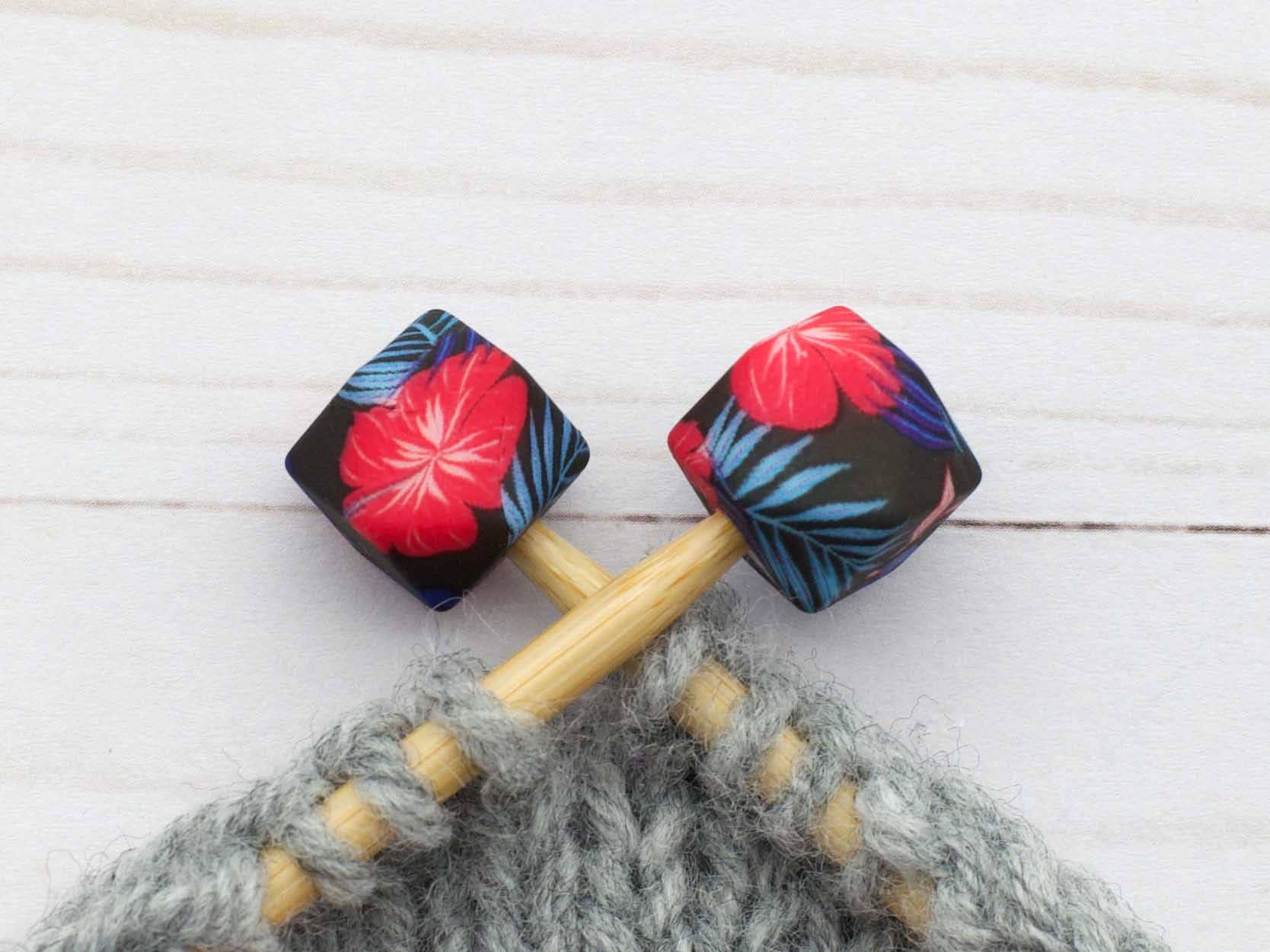 Navy Tropical Hexagon | Stitch Stoppers Point Protectors