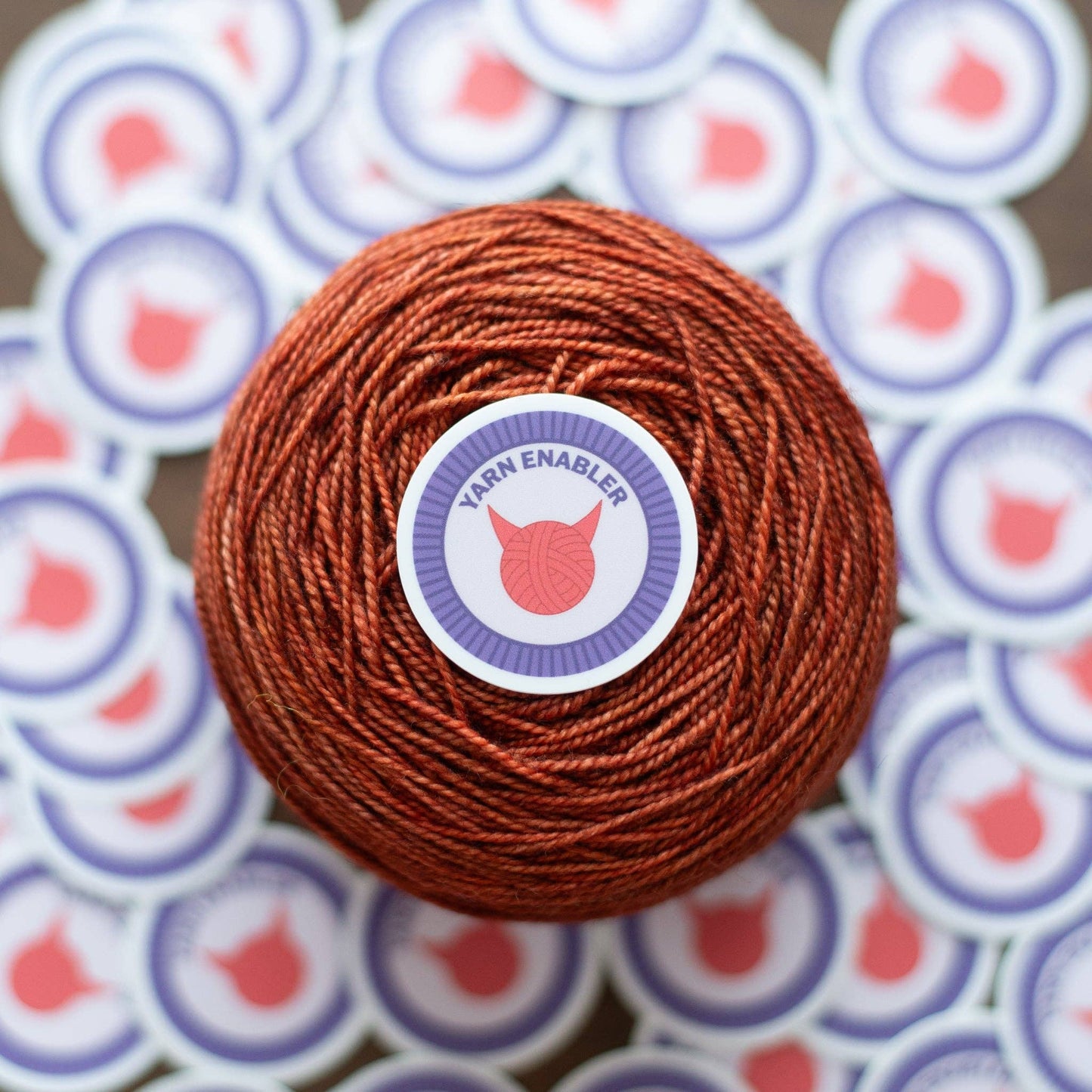 Camp Stitchwood - Yarn Enabler Badge Sticker
