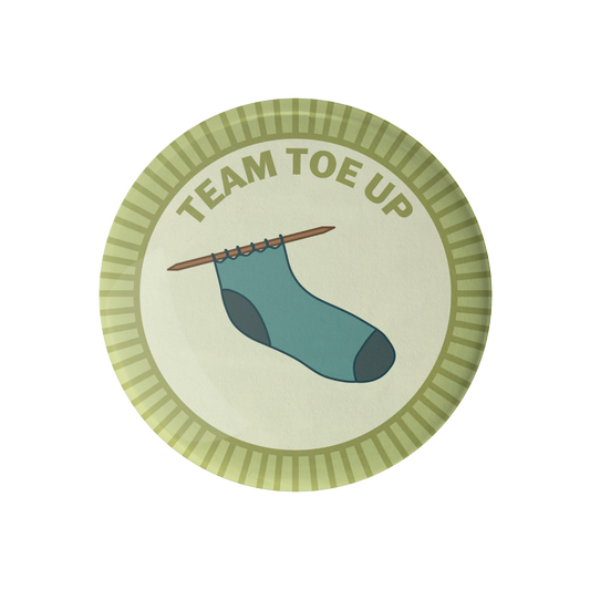 Camp Stitchwood - Team Toe Up Merit Badge