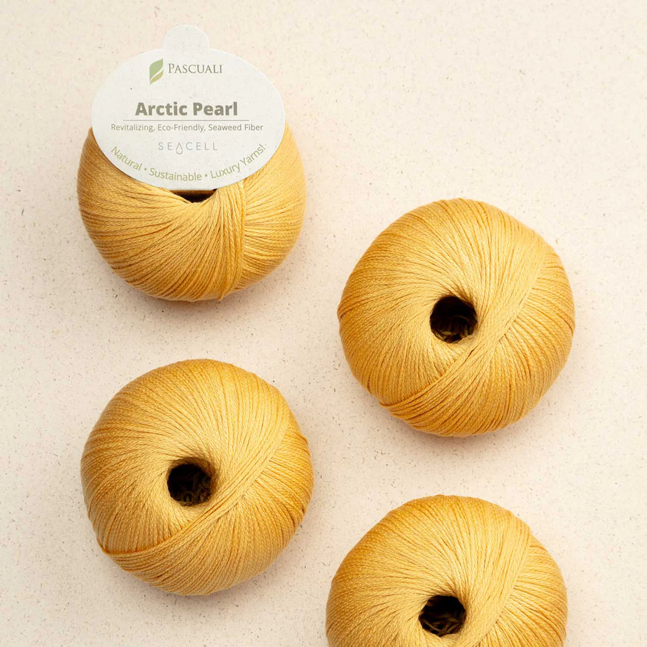 Pascuali Pascuali Arctic Pearl Yarn Soft Fine Wool for Knitting or Crochet — view 12 · yarn
