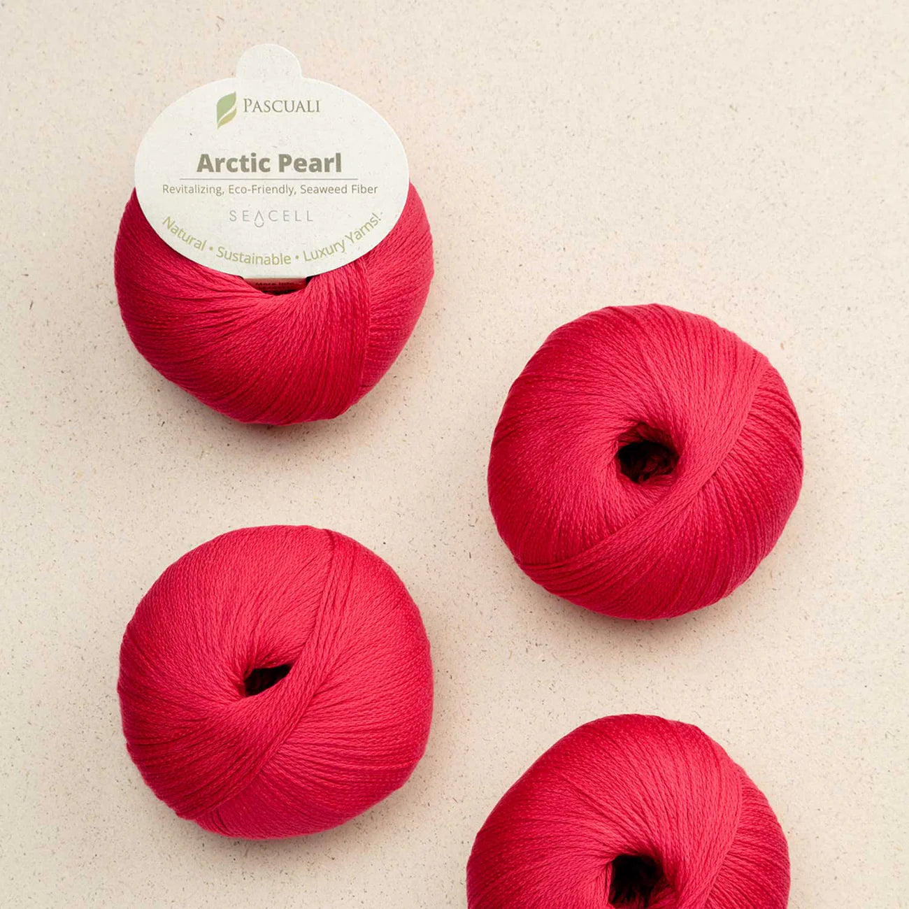 Pascuali Pascuali Arctic Pearl Yarn Soft Fine Wool for Knitting or Crochet — view 13 · yarn