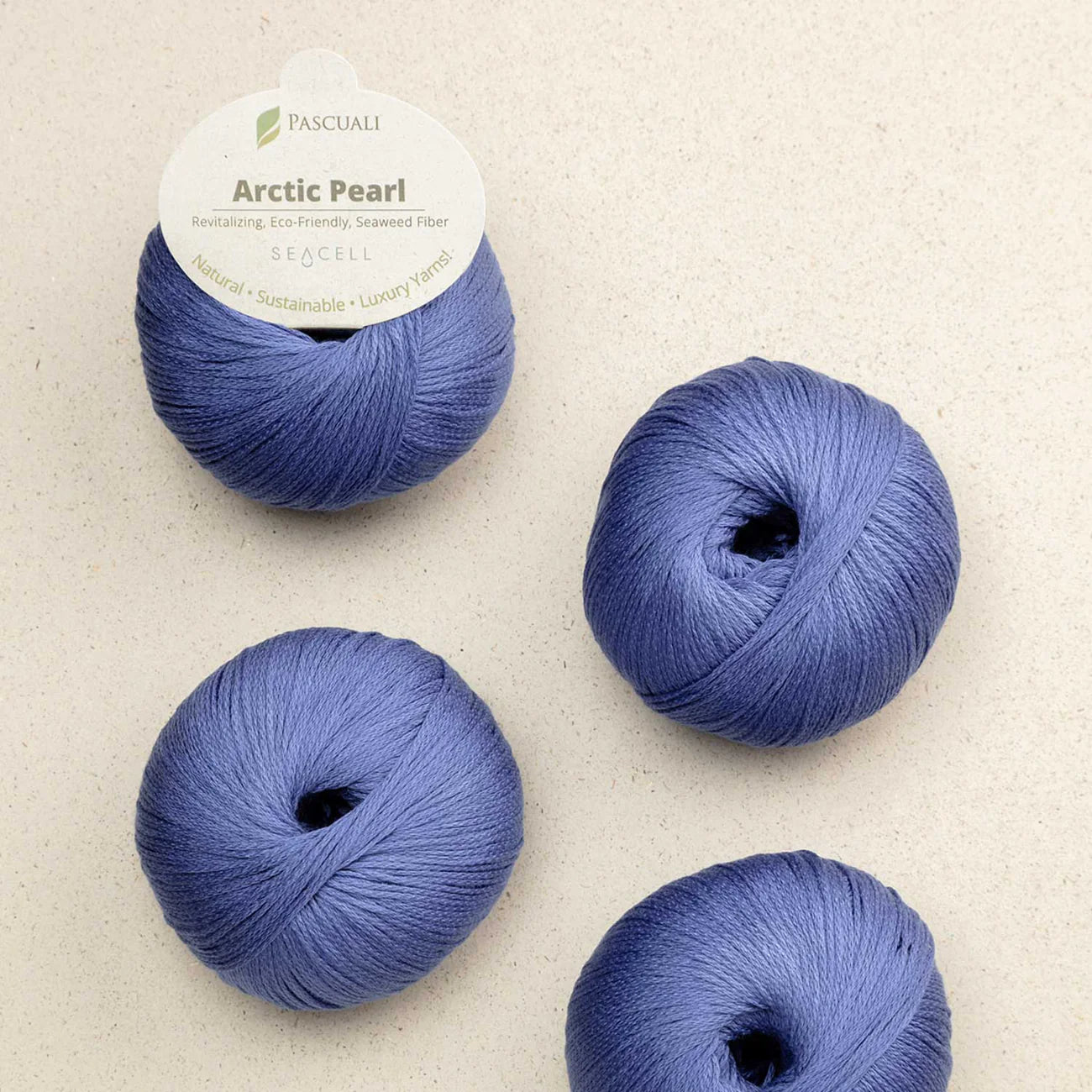 Pascuali Pascuali Arctic Pearl Yarn Soft Fine Wool for Knitting or Crochet — view 14 · yarn