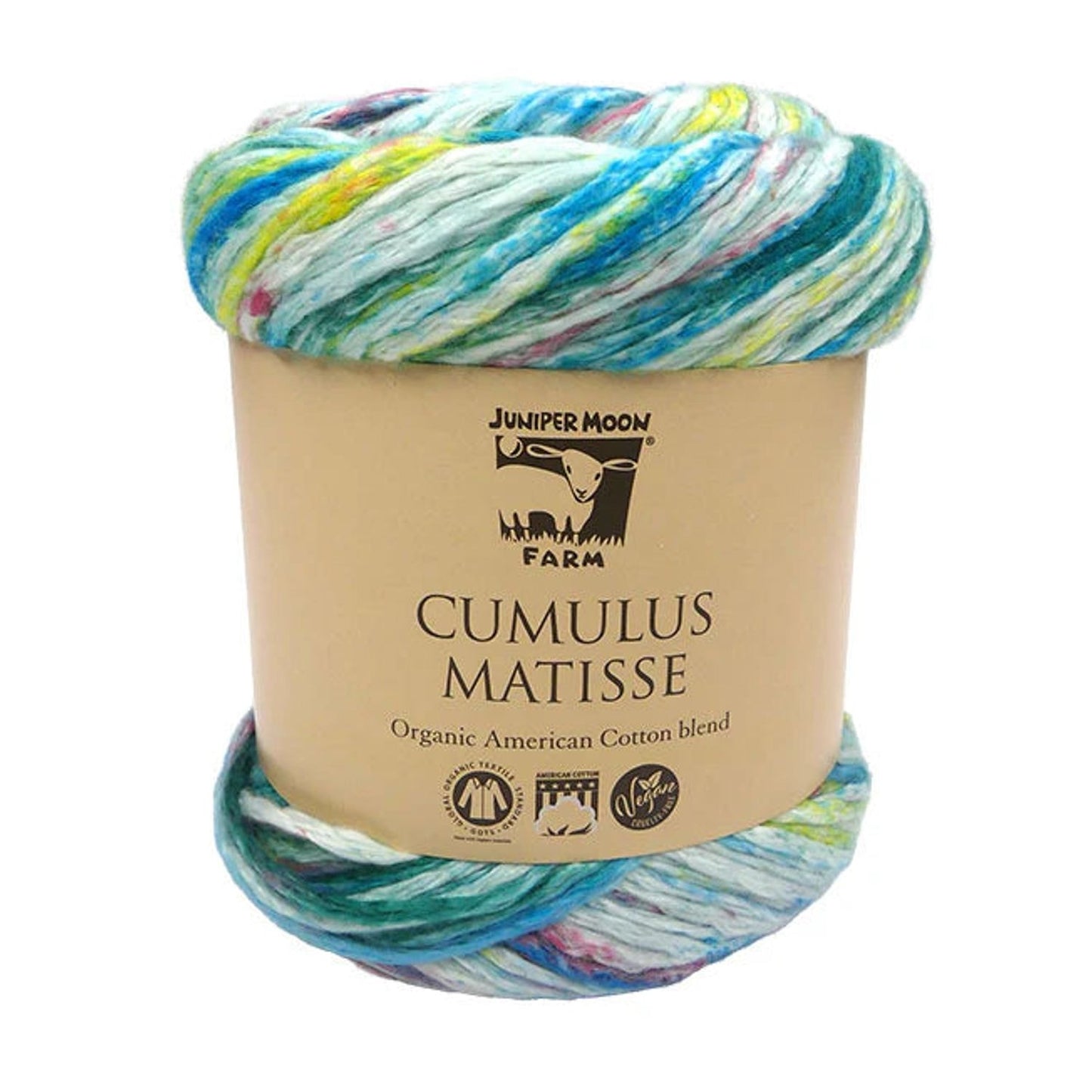 Knitting Fever Juniper Moon Farm Cumulus Matisse — view 4 · yarn