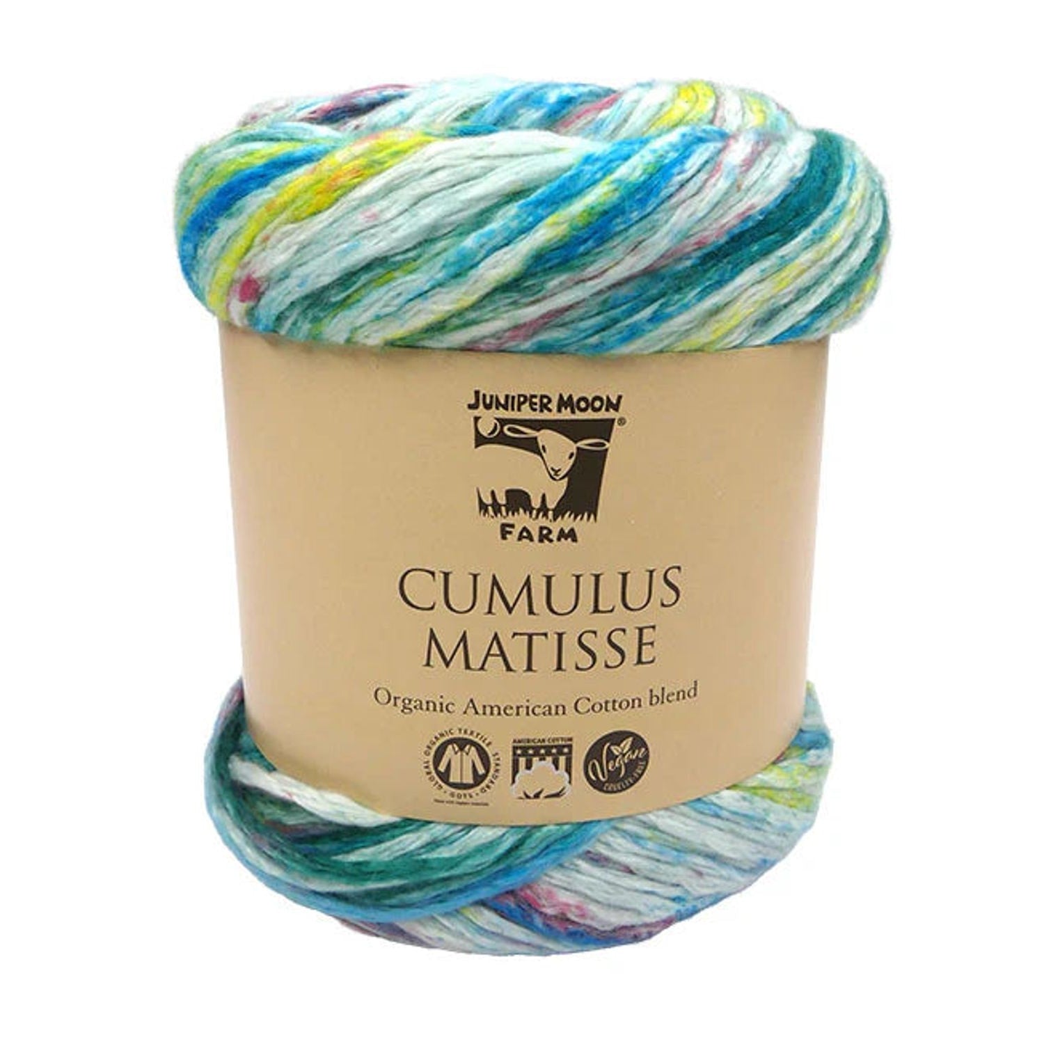 Knitting Fever Juniper Moon Farm Cumulus Matisse — view 4 · yarn