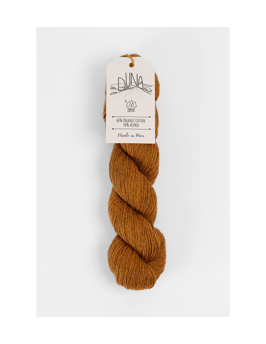 Amano Duna Organic Cotton Yarn - Soft & Sustainable 2615 Desert