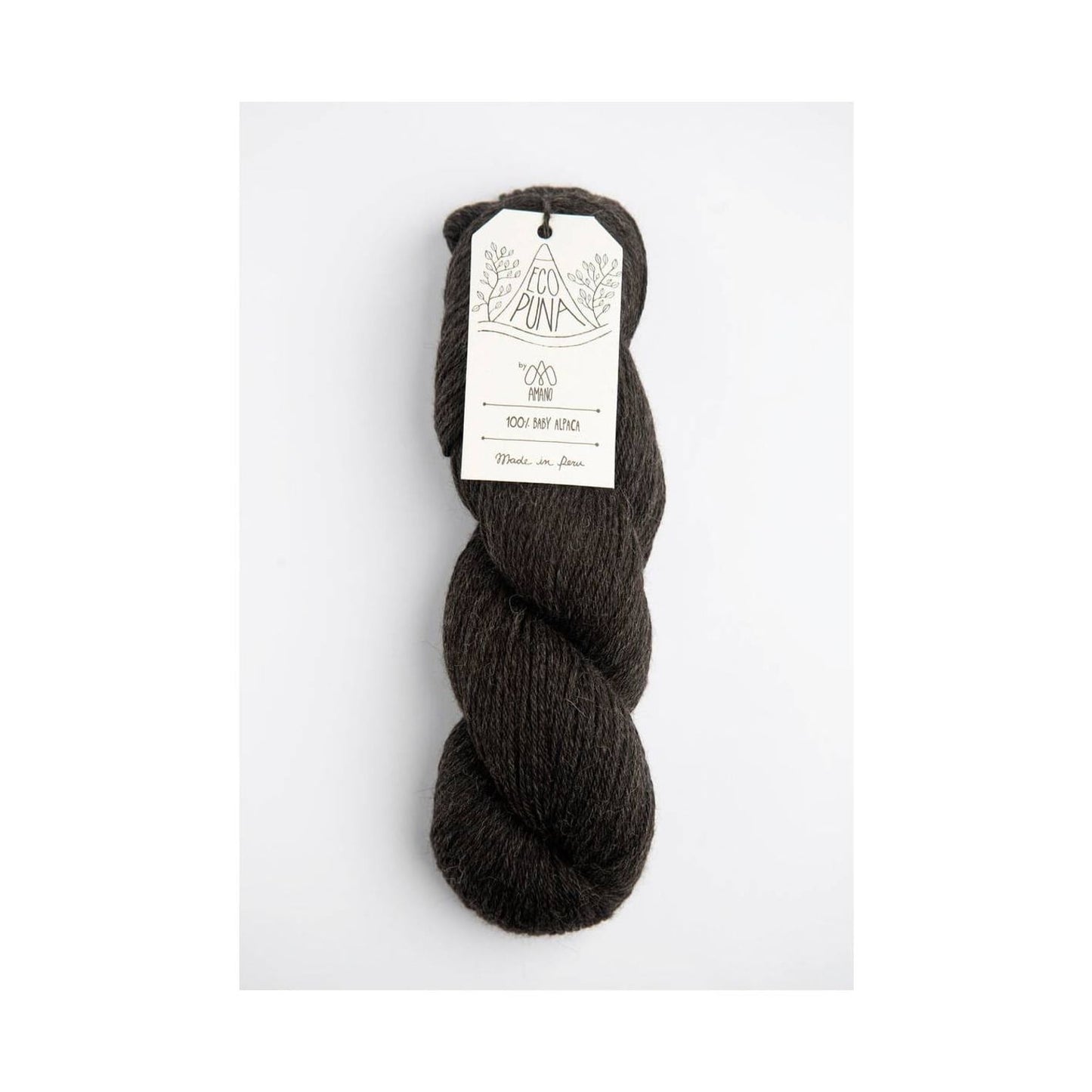 Amano Eco Puna Yarn – Soft 100% Peruvian Wool 9012 Cinder