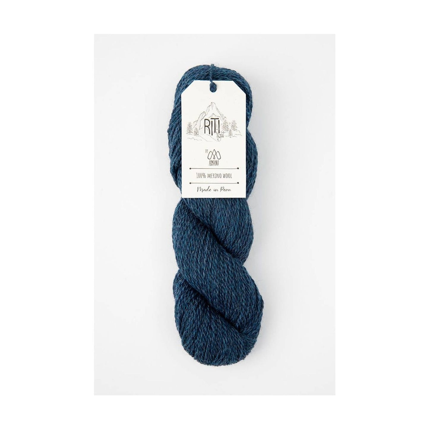 Amano Riti Light Yarn 100% Merino Wool 2531 Lake