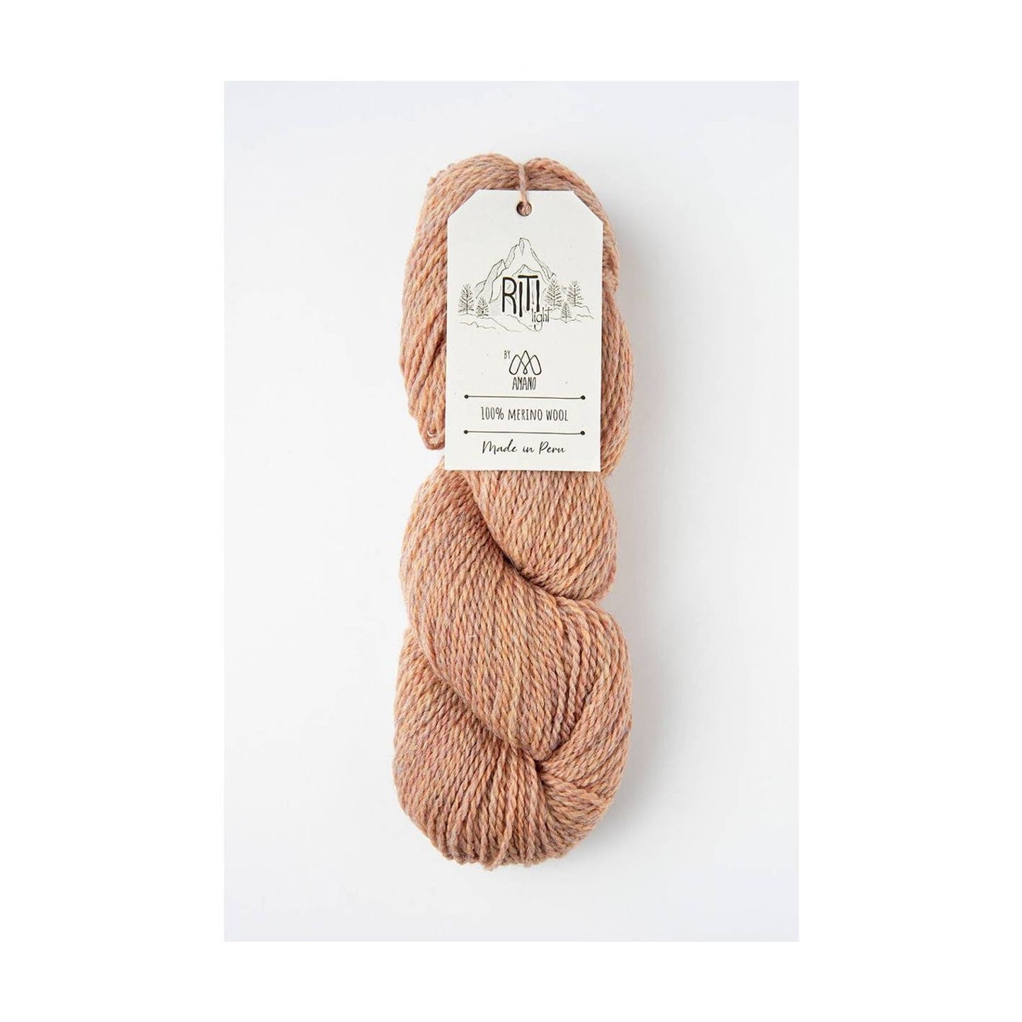 Amano Riti Light Yarn 100% Merino Wool 2503 Rosewater
