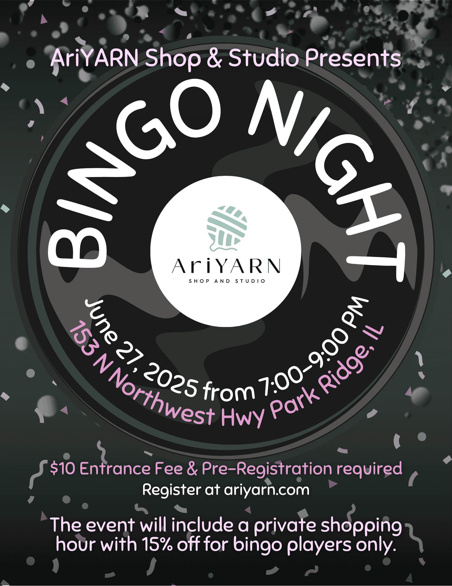 Bingo Night Participation Fee