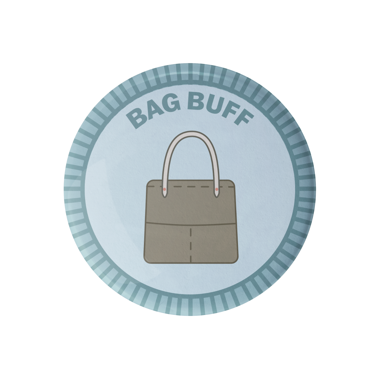 Camp Stitchwood Bag Buff Merit Badge Required for Eagle featuring a stylish tote design