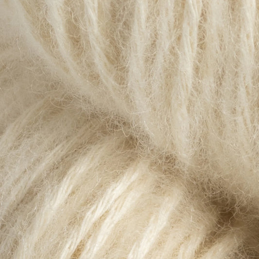 Berroco Aurelia Yarn Soft Mohair Blend for Knitting 11701 Vanilla Cream