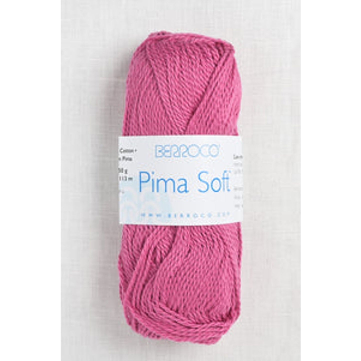 Berroco Pima Soft Yarn - Soft Cotton Blend Skein 4637 Taffy