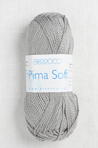 Berroco Pima Soft Yarn - Soft Cotton Blend Skein 4621 Slate
