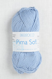 Berroco Pima Soft Yarn - Soft Cotton Blend Skein 4614 Powder