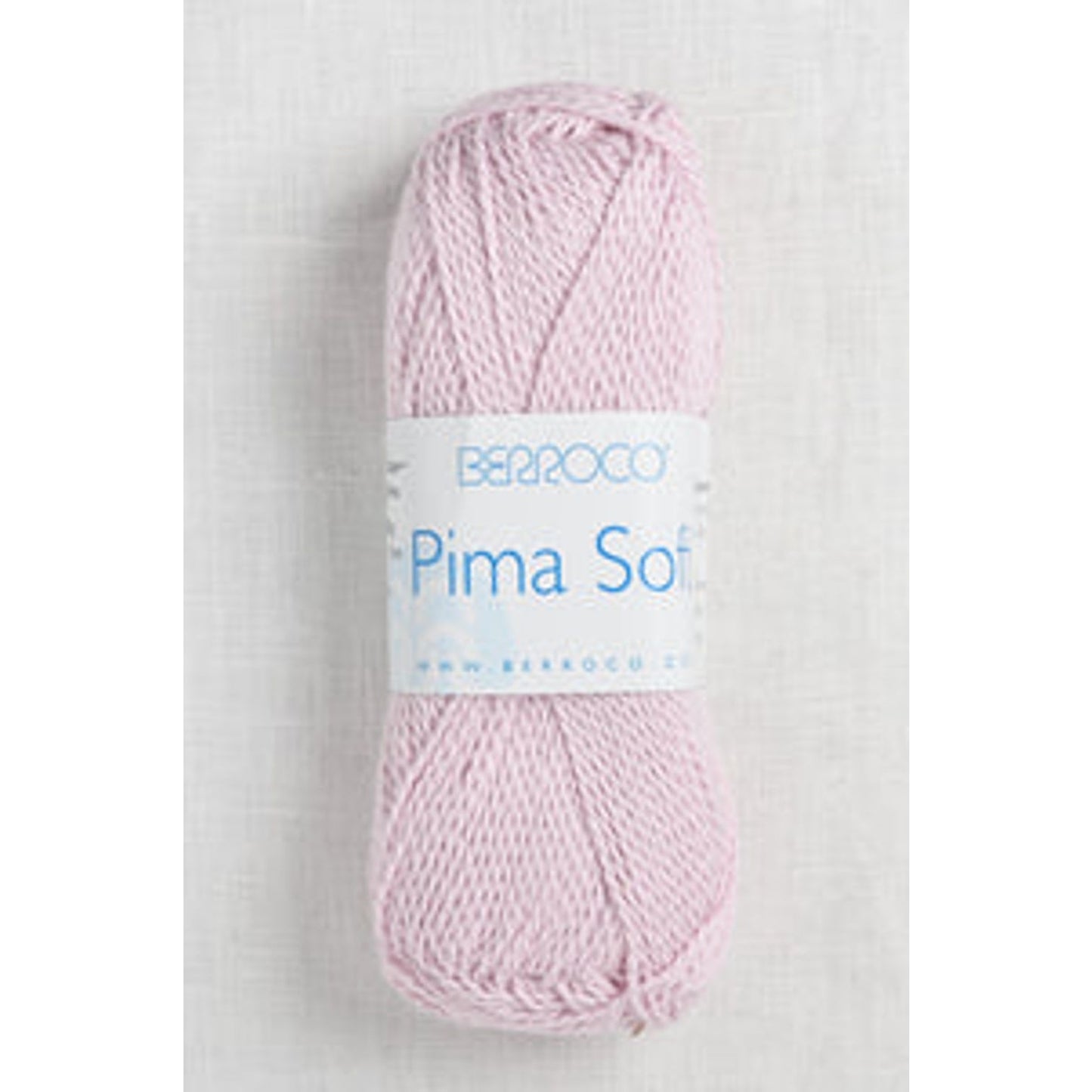 Berroco Pima Soft Yarn - Soft Cotton Blend Skein 4610 Crepe