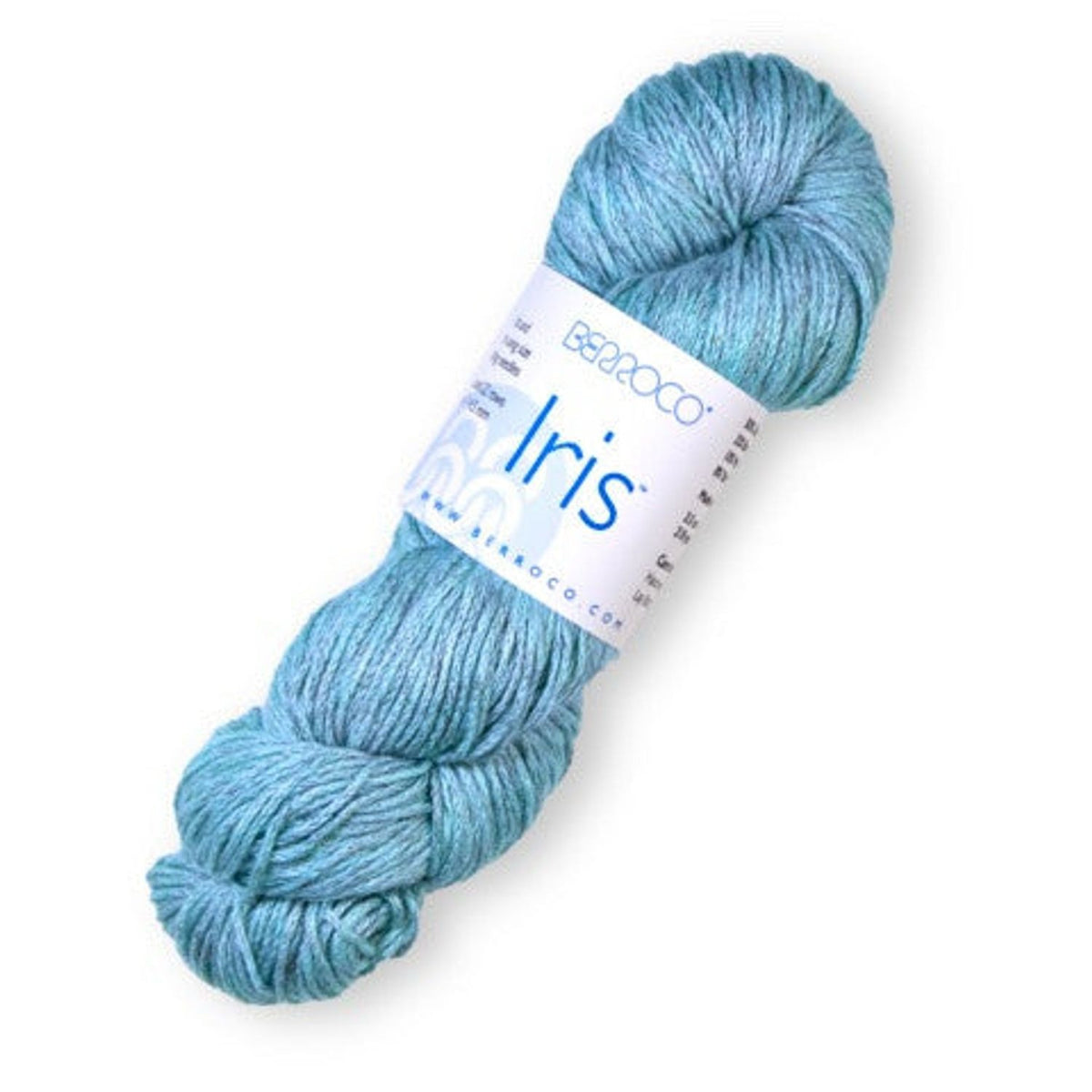 Berroco yarn in soft aqua color, perfect for knitting and crochet projects