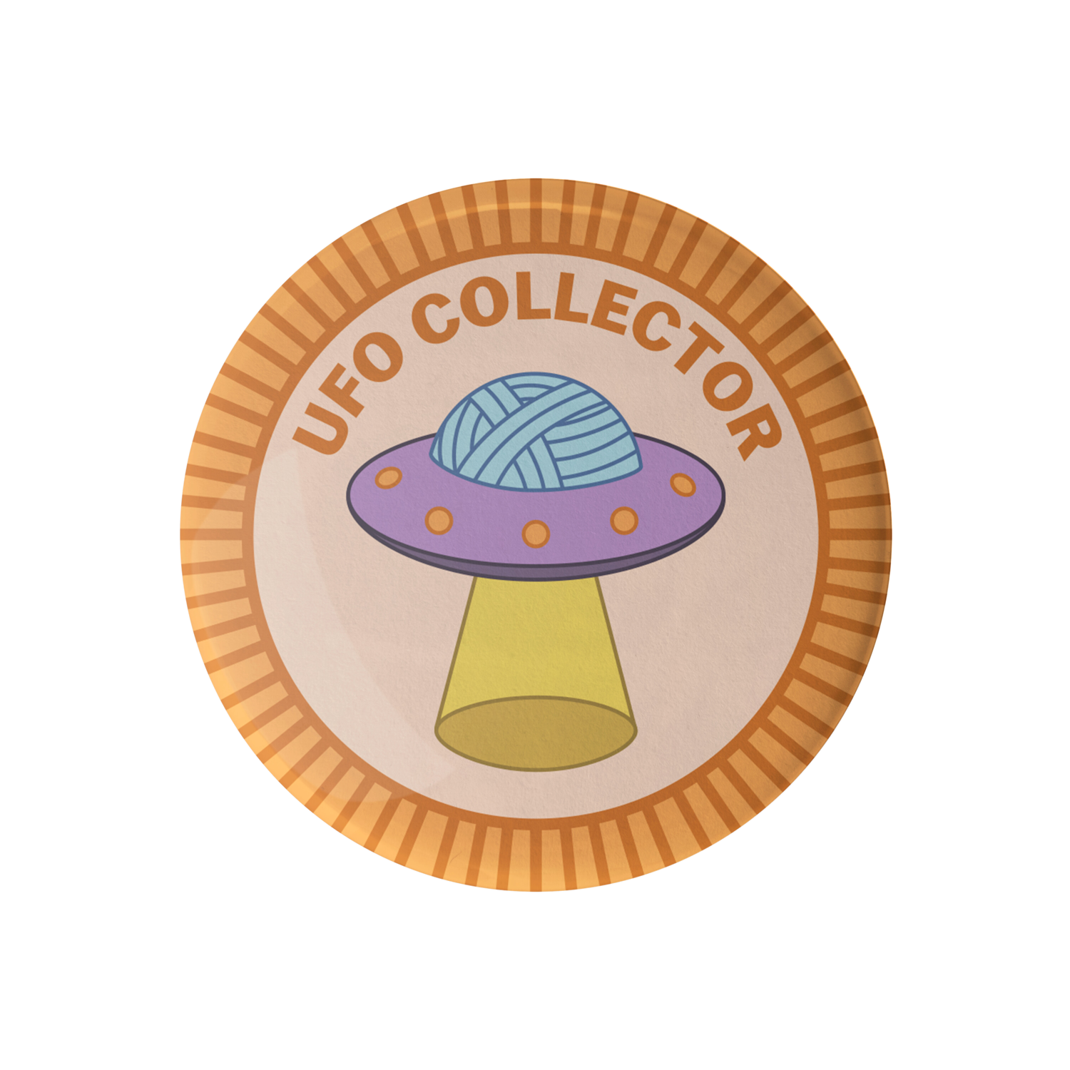 Camp Stitchwood UFO Collector Merit Badge required for eagle with colorful design for scouting rewards