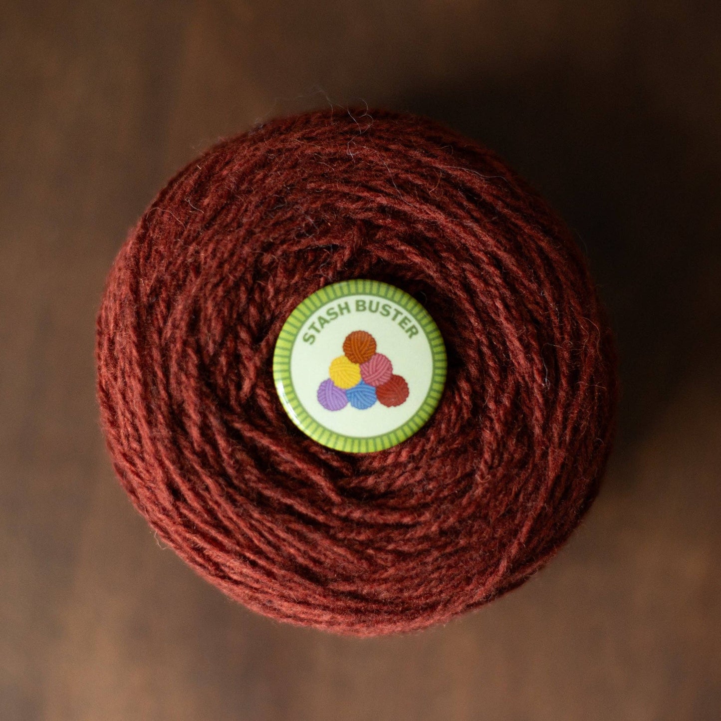 Camp Stitchwood Stash Buster Yarn in Rustic Red Perfect for Any Sewing ma Project