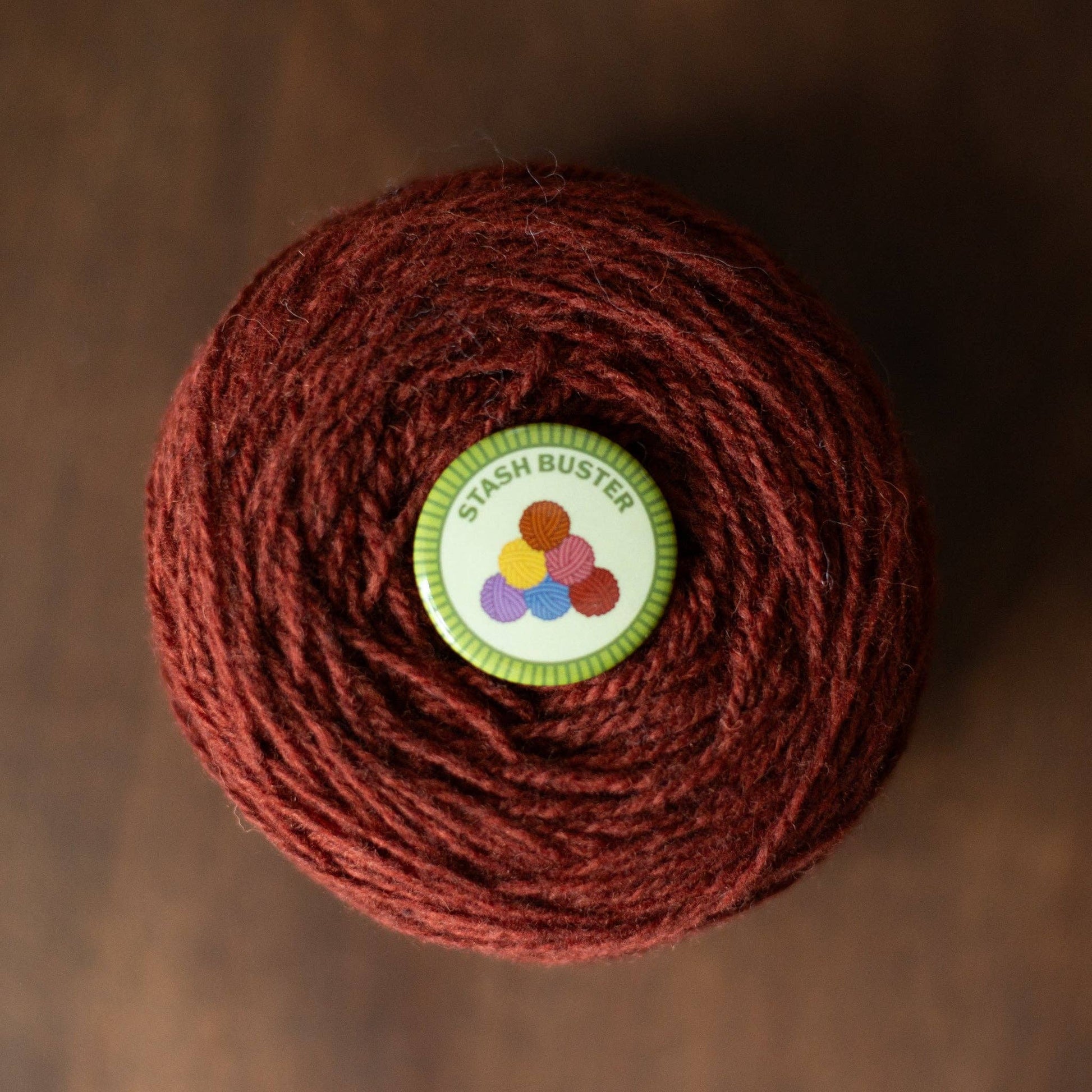 Camp Stitchwood Stash Buster Yarn in Rustic Red Perfect for Any Sewing ma Project