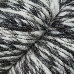 Cascade Yarns Eco Duo in a Soft Grey and White Blend, Ideal for Warm Knitwear Projects