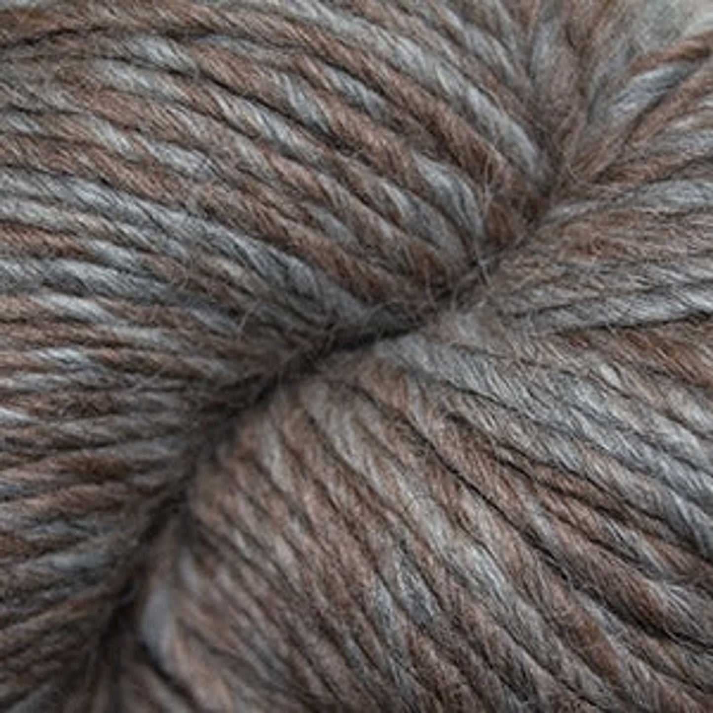 Cascade Yarns Eco Duo Yarn in Brown and Gray for Warm Knitting Projects