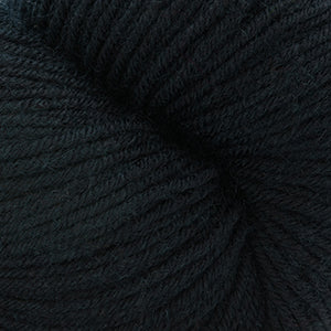 Cascade Yarns Heritage superwash merino wool in a deep black color perfect for knitting and crocheting projects