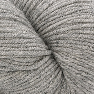 Cascade Yarns Heritage superwash merino wool in soft gray perfect for knitting and crocheting projects